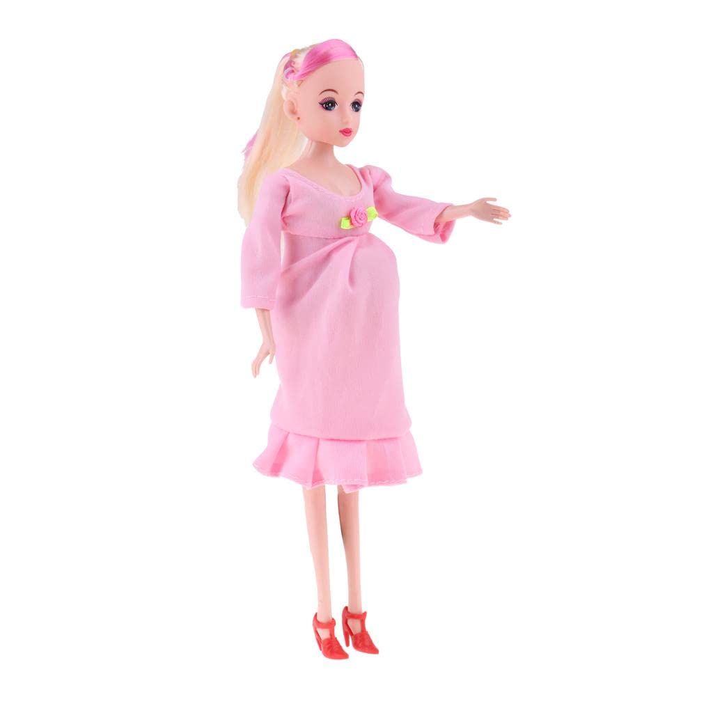 Amazon | Devoko 1/6 ミニチュア 妊娠中のママ人形 お腹に赤ちゃんが