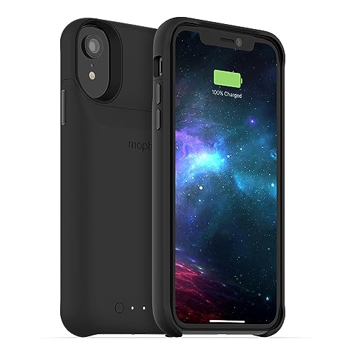mophie 401002821 Juice Pack Access - Ultra-Slim Wireless Battery Case - Made for Apple iPhone XR (2,000mAh) - Black
