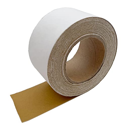 Rouleau de papier abrasif auto-adhésif grain 220 en oxyde d'aluminium 7,5cm x 20m