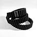 BESTORQ D1400-14M-170 14M Timing Belt, Rubber, 1400 mm Outside Circumference, 115 mm Width, 14 mm Pitch, 100 Teeth