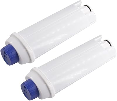 Mingzhe 2 peças cartuchos de filtro de água de substituição compatíveis com delonghi dls c002 máquina de café automática amaciante de carvão ativado  