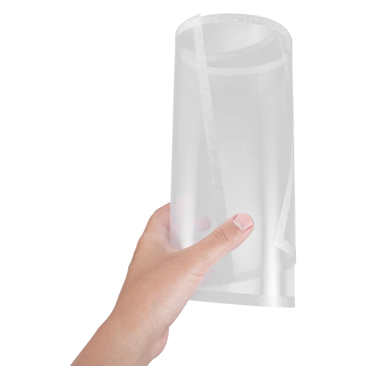 Lot de 6 cache-lentilles pour cabines de sablage - 55,8 x 25,4 cm - Film de protection de fenêtre abrasif autocollant transparent - Vue haute définition