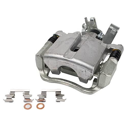 Image of TRQ Rear Brake Caliper Set Compatible with 2005-2008 Chevrolet Cobalt 2008-2010 HHR 2004-2012 Malibu 2007-2009 Pontiac G5 2005-2010 G6 Saturn Aura 2004-2007 Ion