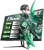 Monitor gamer de 27" QHD 260Hz Fast IPS, 0.5ms FreeSync Premium, 125% sRGB, VESA | 1440p 2K 240Hz nativo, 260Hz OC con interruptor, DP 1.4, HDMI 2.0, HDR400, altavoces estéreo, baja luz azul, sin parpadeo 2