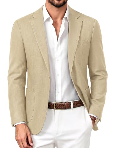 PJ PAUL JONES Mens Casual Blazer Lightweight Travel Sport Coat Suit Jacket