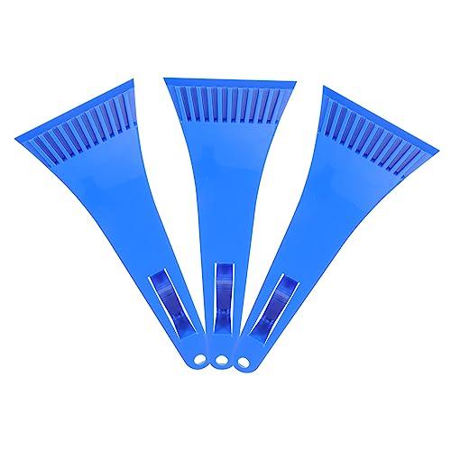 Abaodam 3-pc Set Snow Blower Shovel Ice Chipper Snow Removal Tools Ergonomic Non-Slip Design