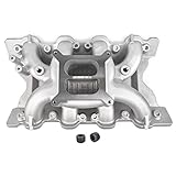 GELUOXI Aluminum Dual Plane Air-Gap Intake Manifold 7564 Replacement for Ford 351C Small Block, 1500 to 6500 RPM Range