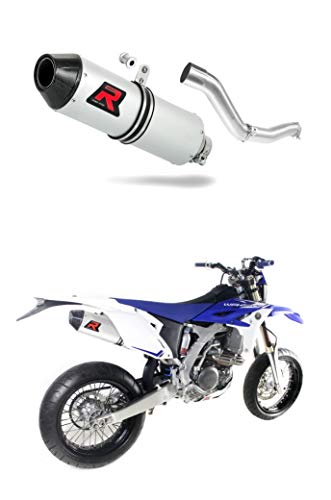 WR 450F 450 F Pot d'échappement MX Carbon Silencieux Dominator Exhaust Racing Slip-on 2007 2008 2009 2010 2011 2012 2013 2014 2015