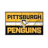 Rico Industries NHL Hockey Pittsburgh Penguins Bold 3' x 5' Banner Flag