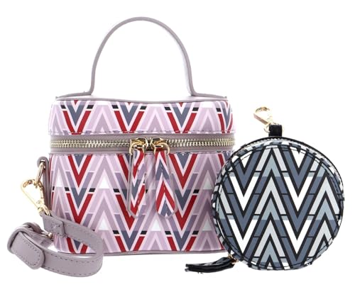 Valentino bolso bandolera elegante estilo Tonic Princess Bag Rosa/Multi