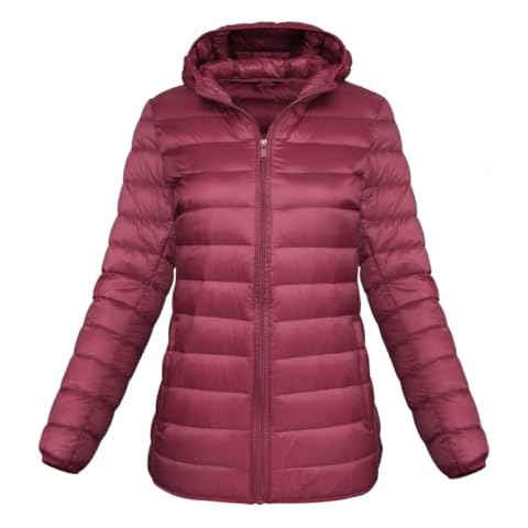 Super Shopping-zone Womens Light Down Jacket Coat Cover
