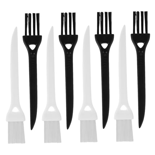 FRCOLOR Shaving Brush Piece Set Detail Cleaning Brush for Home and Travel Grooming Tools