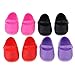 Lot de 4 chaussures de princesse pour poupée - En plastique