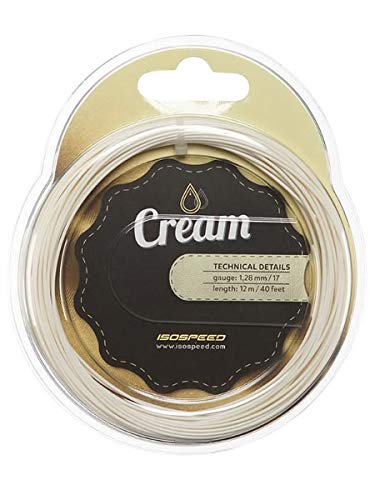 Amazon | イソスピード クリーム17 (1.28mm) 硬式テニスガット 