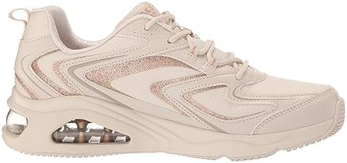 Skechers Women's TRES-AIR UNO-Shim-AIRY Sneaker, 8.5 Ivory | Image 5