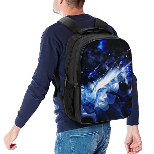 Sac à dos mode adolescent bleu 40x28x16cm pour l'école