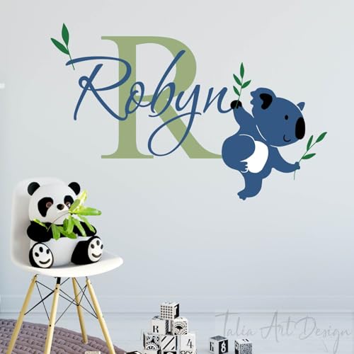 Vinilo Decorativo Personalizado Koala para Pared Infantil