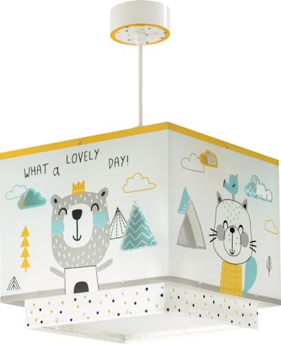 Dalber kinderlampe Pendelleuchte Hängelampe Hello Little Tiere Bären, 24...