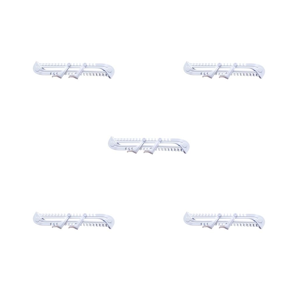 Universal Skates Blade Guard Ice Protection Off Ice Protector Guard Bianco 345x65x18mm