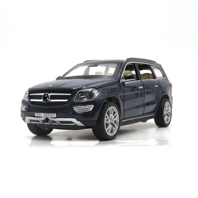 Image of 1:32 Scale AMG Mercedes Benz GL500 Toy Car | Metal Pullback Diecast Car for Kids with Openable Doors, Sound, Light Effects Toy for Car Enthusiasts (Color As Per Available),red