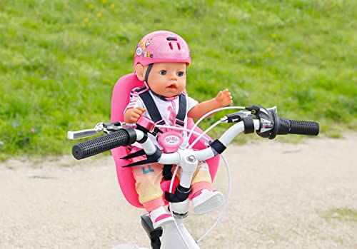 BABY born Bicycle Seat - Doll bicycle seat for 36cm & 43cm large dolls - With Velcro system & 3-point belt - Premium doll accessories - Suitable for children from 3 years - Image 7