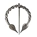 Broche viking vintage pour femme et homme avec fermoir à boucle pour châle, écharpe, châle, Métal, Pierre précieuse,