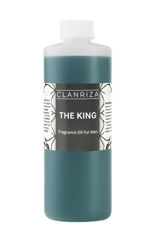 The King Fragrance for Men - Men Perfume Oil - Mens Body Fragrance - Concentrated Scent - Long Lasting Scent - Daily Use Perfumes, Gift for Men's, 10 Fl Oz (Pack of 1) Bottle