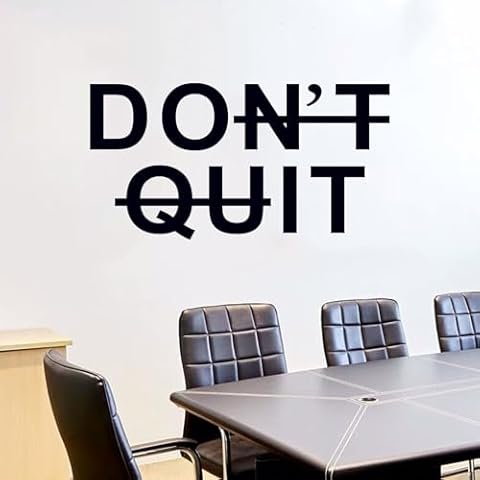 AnFigure Motivational Wall Decal Cover