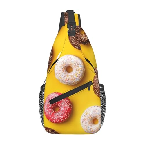 Sac à bandoulière en forme de donut pour homme pour ranger ses affaires de sport à vélo