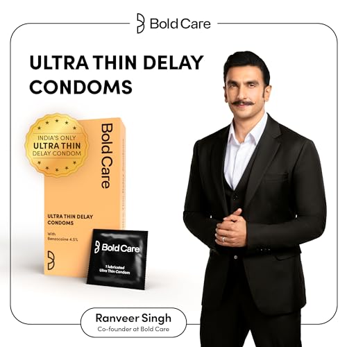 Image of Bold Care Ultra Thin Long Last Condoms (Pack of 3)