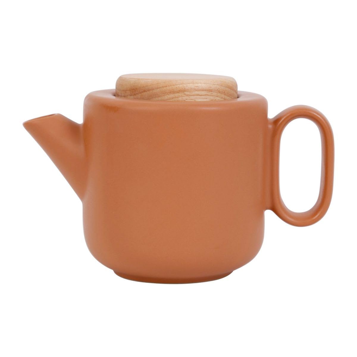 Théière Baltika en grès terracotta, l'élégance d'une céramique d'exception 1L
