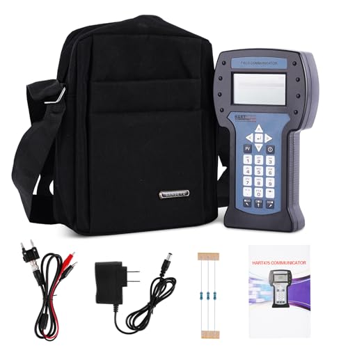 Image of YJINGRUI Handheld Field Communicator, HART 475 Smart Transmitter with Communication Cable and Operation Manual for Pressure /Displacer Level Transmitter, Vortex /Target Flowmeter