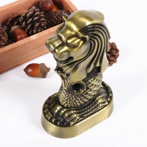 Image of SATYAM KRAFT 1 Pcs Singapore World Famous Building for Wedding Decorative Showpeice Idol for Home Decor, Living Room, Gifts, Desk Decor, Stand Holder, Office Desk, Tabletop (The Merlion)