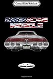 Composition Notebook: 69 Hotrod Muscle Car Oldtimer Youngtimer Men Women Kids Boys Journal/Notebook Blank Lined Ruled 6x9 100 Pages