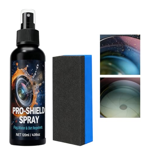 Wisylizv Camera Cleaner | 120ml Camera Liquid Solution | len Cleaning Spray | For Swim Goggles Mirror Workplace Sports Daily Commuting Home Electronics Indoor Outdoor