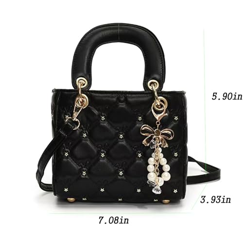 Bolso DISSONA de cuero sintético para mujer con asas de mano miniatura 4