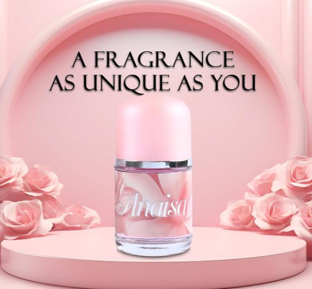 Anaisa Eau De Parfum, Women's Floral Sweet Fragrance, 3.4 Fl Oz/100ML, Pink Glass Bottle - Image 3