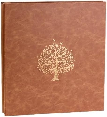 Travel Growth Commemorative Book ﻿ Leather Self Adhesive Film Insertion Bag Thin Photo Album Commemorative Album Applicable to Photos, Receipts, Star Cards, etc