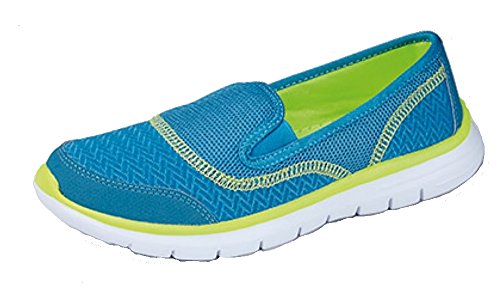 Dek De las mujeres Light Trainers Turquoise 6 UK / 39 EU