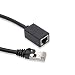 Produktbild Cablesson 0.5m Cat6 Ethernet Gigabit LAN network cable (RJ45) UTP downward compatible (Cat5,Cat5e) 10/100/1000Mbit/s - Switch, Router, Modem, Internet, Broadband, Hub, Patch Panel, Access Point, Black