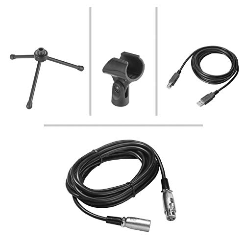 Audio-Technica AT2005USBPK Vocal Microphone Pack For Streaming/Podcasting, Includes Usb And Xlr Outputs thumb #4