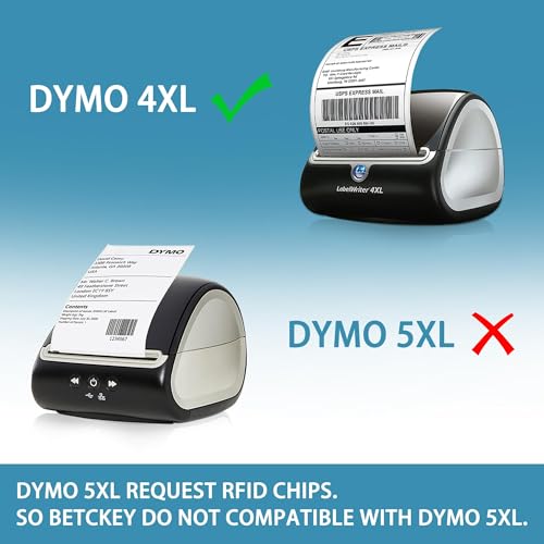 image for BETCKEY - Compatible DYMO 1744907 (4