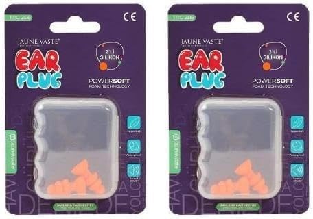 Ear Plug 2’li Silikon, Renksiz 2li paket