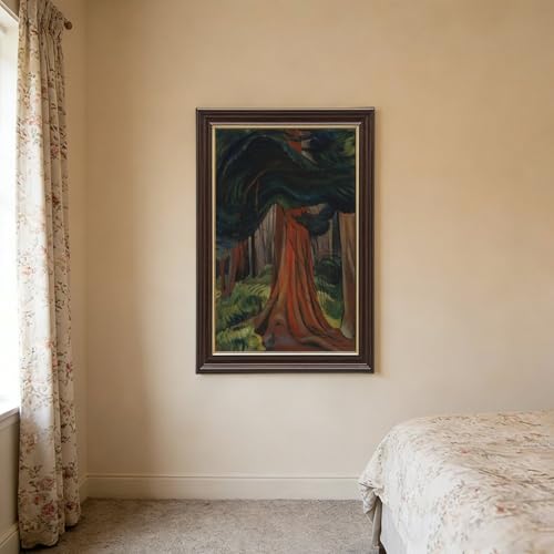 Toile de cèdre rouge Emily Carr pour une décoration murale de bureau apaisante - 3