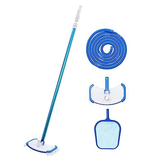 Vidaxl Kit De Mantenimiento De Piscina 4 Piezas Accesorios Terraza Jardín Spa