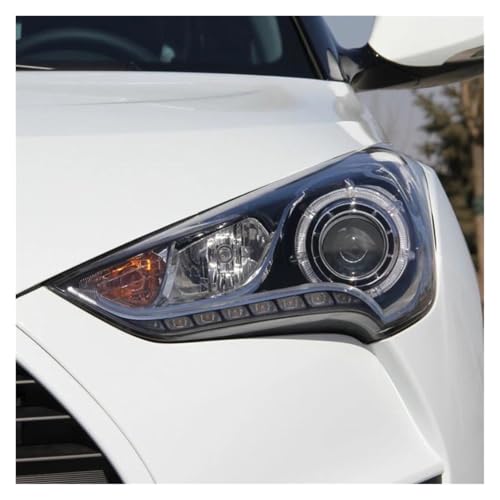 Phare Hyundai Veloster 2011-2017 droit avec cache coque verre