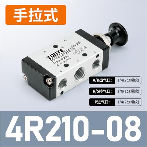 Interrupteur de vanne de commande de verin 4R210-08 a haute precision