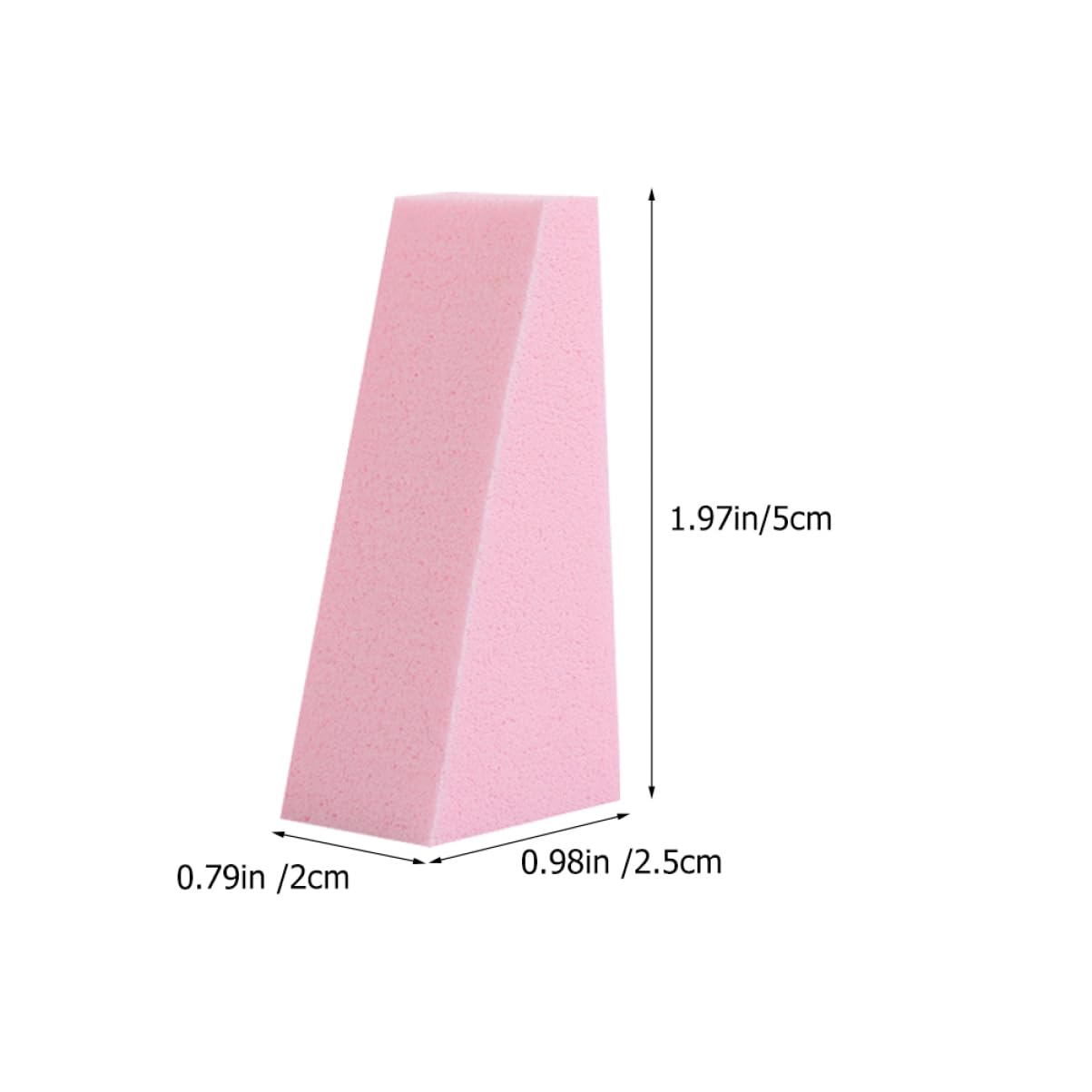 LALAFINA 150piezas Esponjas De Maquillaje Triangulares Para Base De Maquillaje De Aplicador De Cosméticos Húmedo y Seco Para y