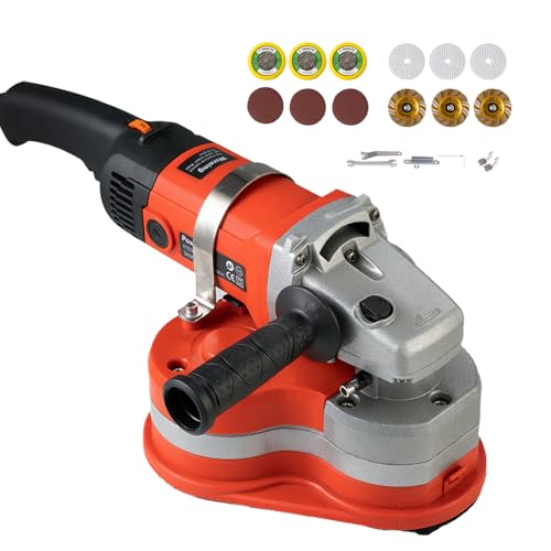 Electric Floor Grinder Polisher Machine with Diamond Wheels