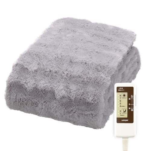 Amazon | ライフジョイ(LIFEJOY) 電気毛布 日本製 プレミアムモデル